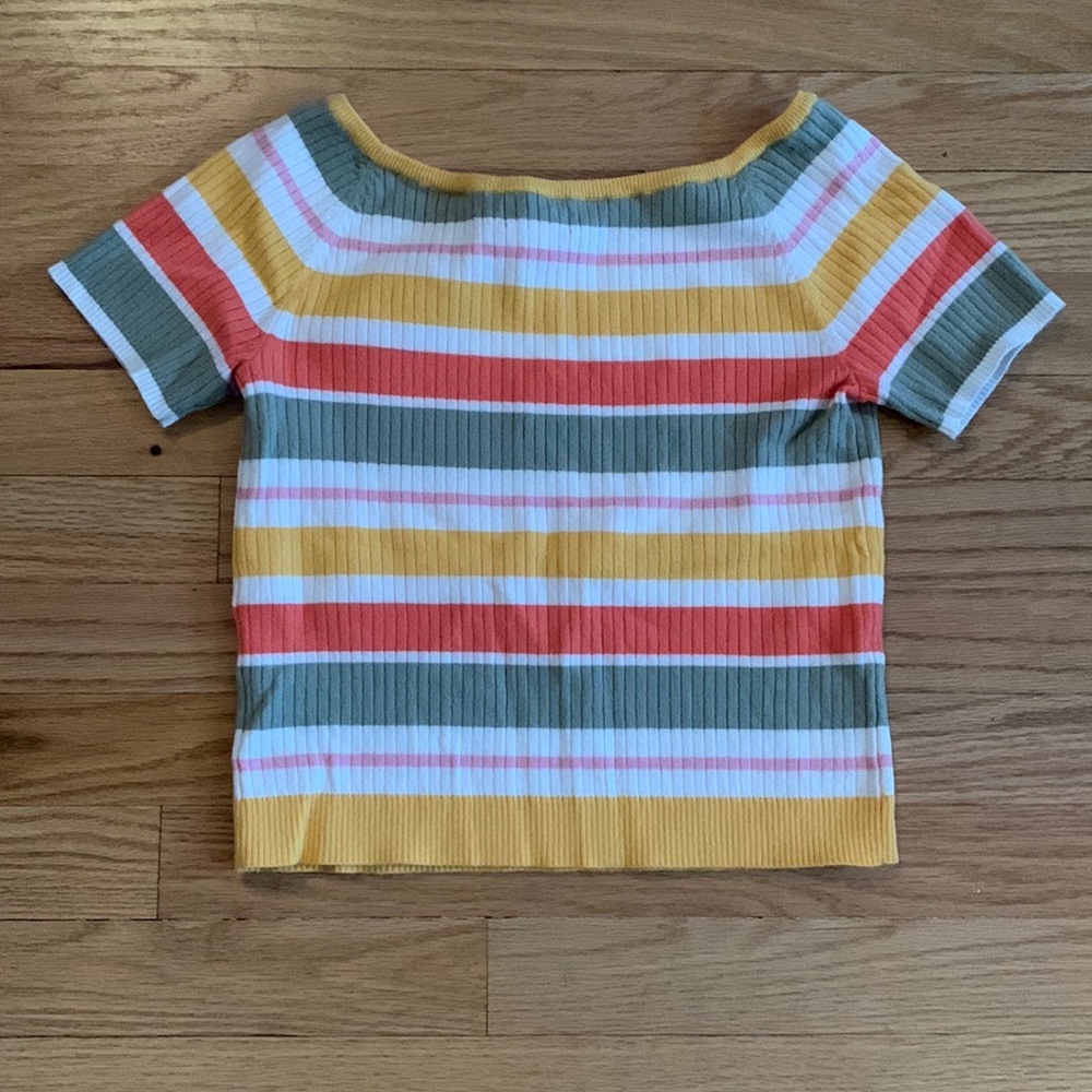 LA Hearts (PacSun) ribbed sweater tee